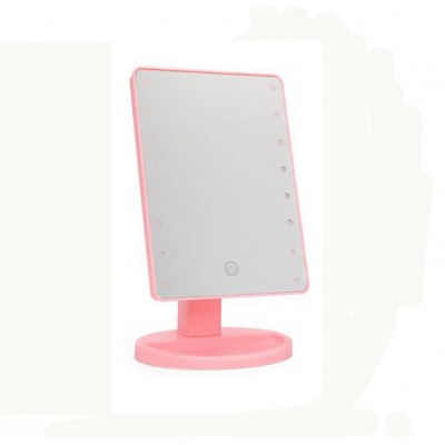 Makeup led mirror Cosmetic Mirror with Lights Desk Free Standing Portable